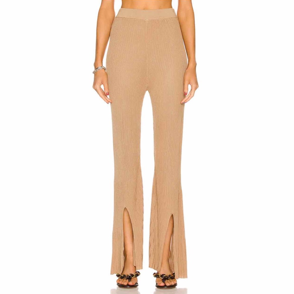 Cult Gaia Knit Pant in Black